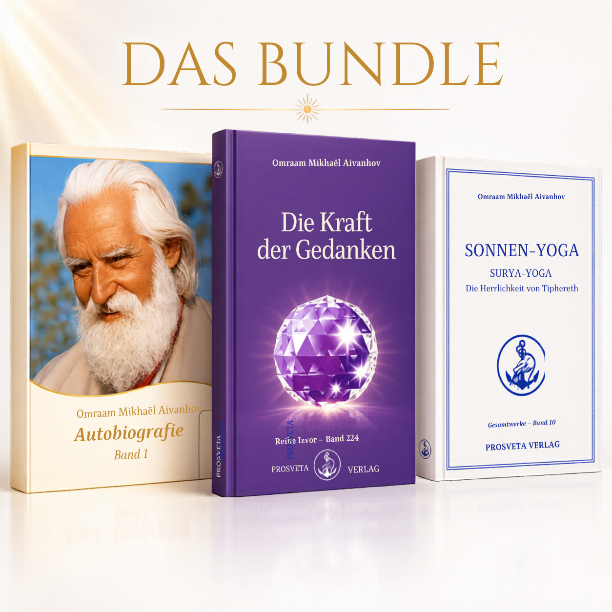 Buch-Bundle: Omraam Mikhaël Aïvanhov – 3 Werke
