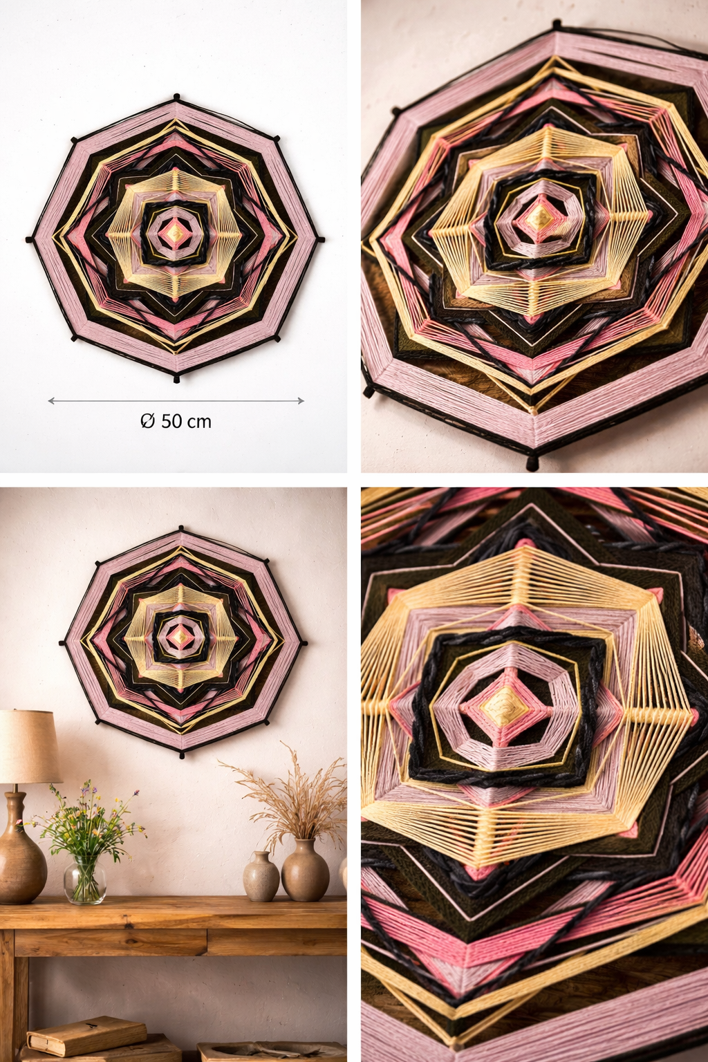 Ojos de Dios – handgefertigte Götteraugen