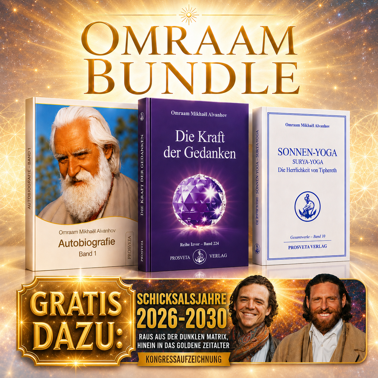Das Omraam Bundle: 3 Werke + Kongressaufzeichnung
