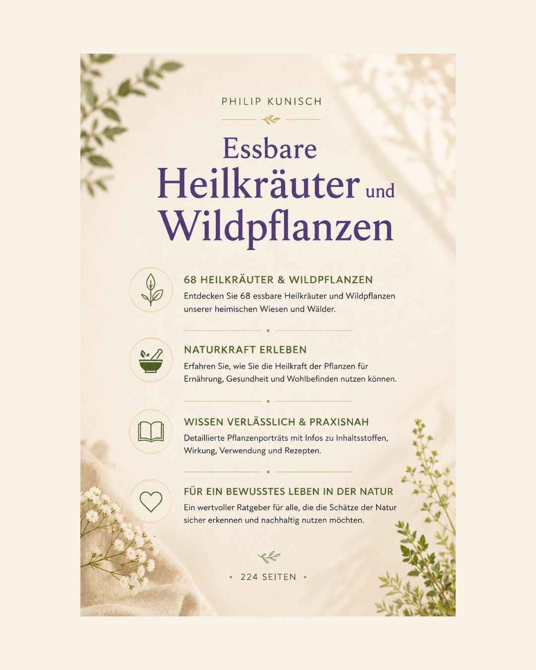 Essbare Heilkräuter und Wildpflanzen